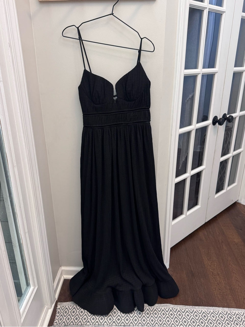 SIMKHAI Maude Bustier Gown Black New - Picture 5 of 16